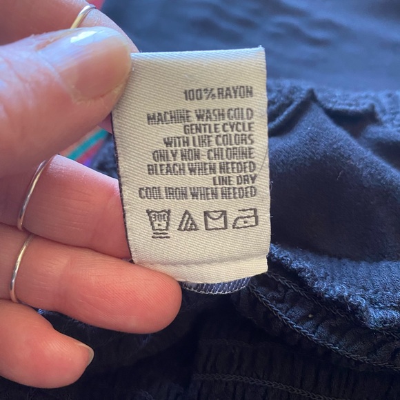 American Rag Black Sleeveless tube Maxi Lace Dress. Small. 100% Rayon. Like New. - Picture 14 of 14